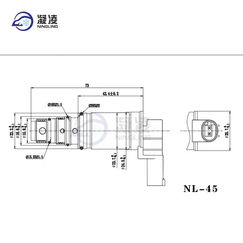 2014- Year Car A/C Compressor Control Valve for Nissan Sentra Kia K4 Tuscon SANDEN PXC14 NL-57