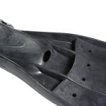 Professional And Technical Divers Black Long Jet Fins For Tec Diving