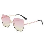 Driving Polygon Frame Sunglasses Scratch Resistant , Anti Glare Sunglasses OEM