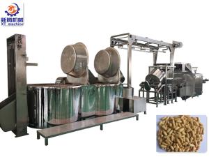 Quality Electric Deep Salted Peanut Frying Machine 2000KGS/H for Groundnut wholesale