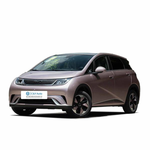 7 Seater Compact Pink Electric Car BYD Dolphin Vehicle With DiLink 3.0 260 Mile