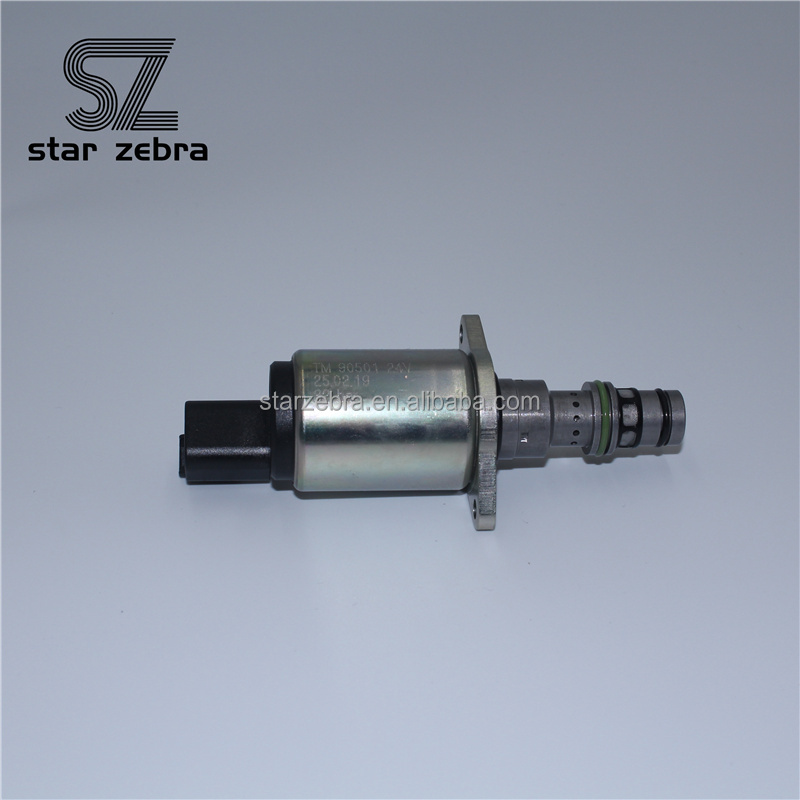 Construction Machinery Parts TM90501 24V Hydraulic Pump Solenoid Valve for SY215 SY235 SY335 Excavator Main Pump