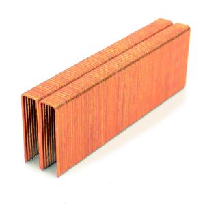 Quality Heavy Duty N17 U Shaped Staples 16GA 38mm Staples Zinc Plated For Floor Underlayment wholesale