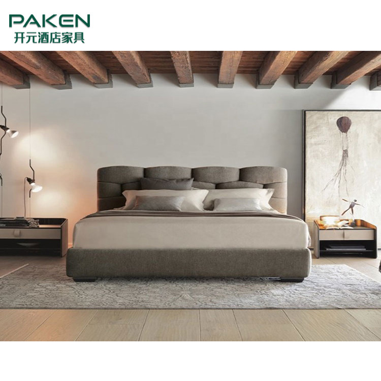 Customize Luxury Villa Furniture Bedroom Furniture&Hot Design Modern Bed
