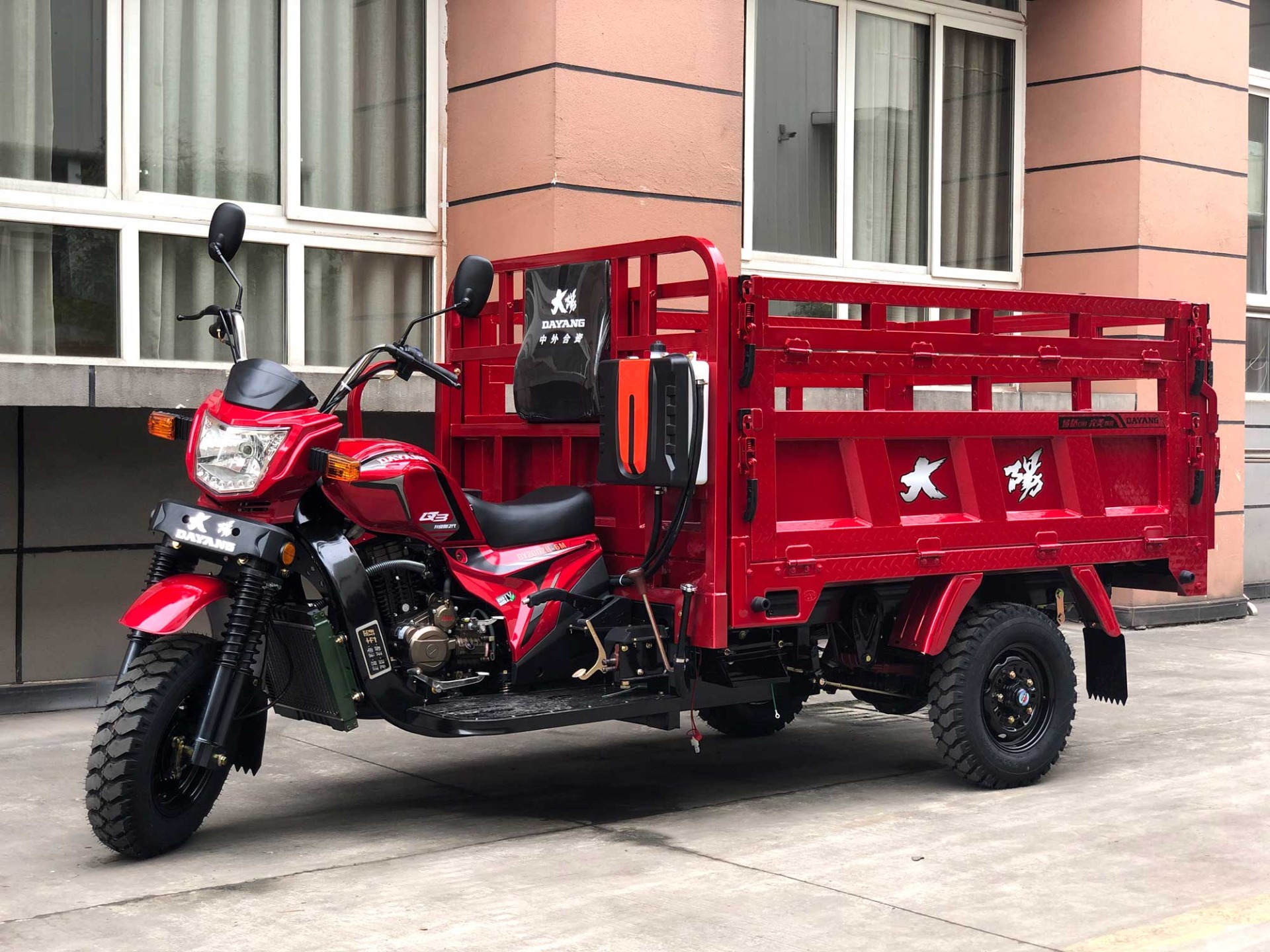 Peru Market DAYANG Tricycle with Powerful 200cc/250cc/300cc Engine and Three Wheels Type
