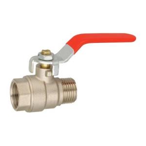 Quality long handle brass ball valve male+female wholesale