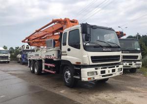 Quality ISO90001 Approved Used Cement Truck , Concrete Pumping Truck 37 Meters wholesale