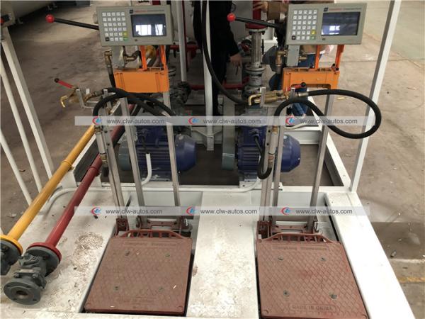 10tons LPG Skid Station Propane Cooking Gas Cylinder Refilling Skid Plant