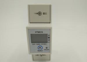 Quality Electronic DIN Rail Energy Meter 35mm Standard DIN Rail Installation wholesale