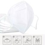 Anti Virus Disposable Breathing Mask , Non Woven Fabric N95 Dust Mask