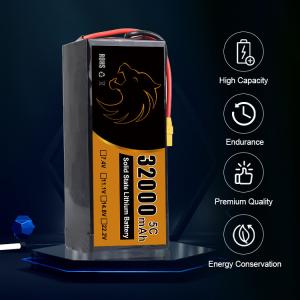 China Fcatory price FPV drone 32000mah battery Solid State Drone Batteries UVA on sale
