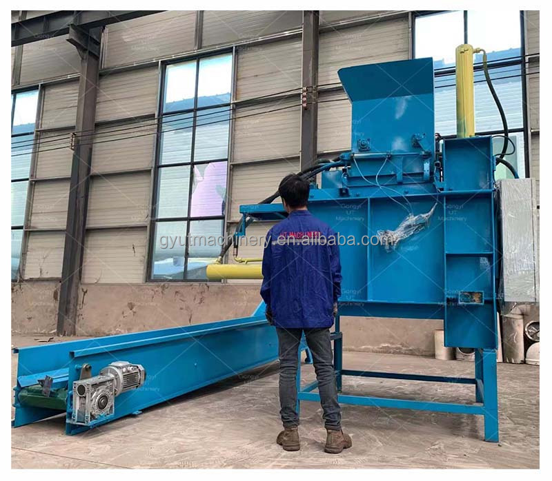 10% Off Discount Automatic Wood Shaving Baler for Animal Bedding Long Service Life