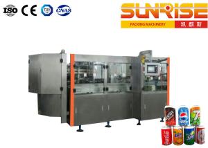 Quality Carbonated Drinks Aluminum Can Filling Machine 500 Cans Minute wholesale