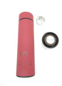 Quality 500ml Portable Thermos Flask Vacuum Insulated Double Wall Steel Auto Mug wholesale