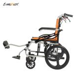 Aluminum Alloy 950mm Lightweight Manual Wheelchair