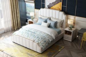 Quality Upholstered 1 Large Double Bed wholesale