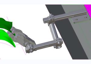 Quality Easy Adjustment Pneumatic Gripper Mechanism For Holding Metal Stamps wholesale