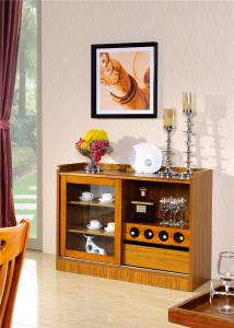 Quality modern Zingana solid wood buffets furniture wholesale