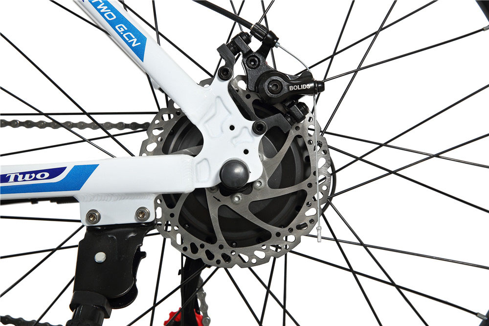 26 Inch Retro Electric Bicycle 48V 10AH Integrated Battery Shimano 7 Speed Derailleur