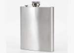 Environmental Protection 1- 18 Oz Hip Flask Plastic Cover Stainless Steel Jug