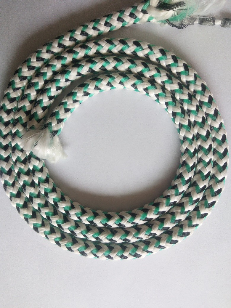 30LBS Triple Color Braided Lead Core Rope 3/16'' Thickness 16 Strands