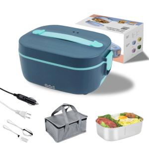 Quality 1.5L 80W Electric Lunch Box For Adults 220V-12V 24V/110V-12V 24V 2-3h Keep Warm Time wholesale