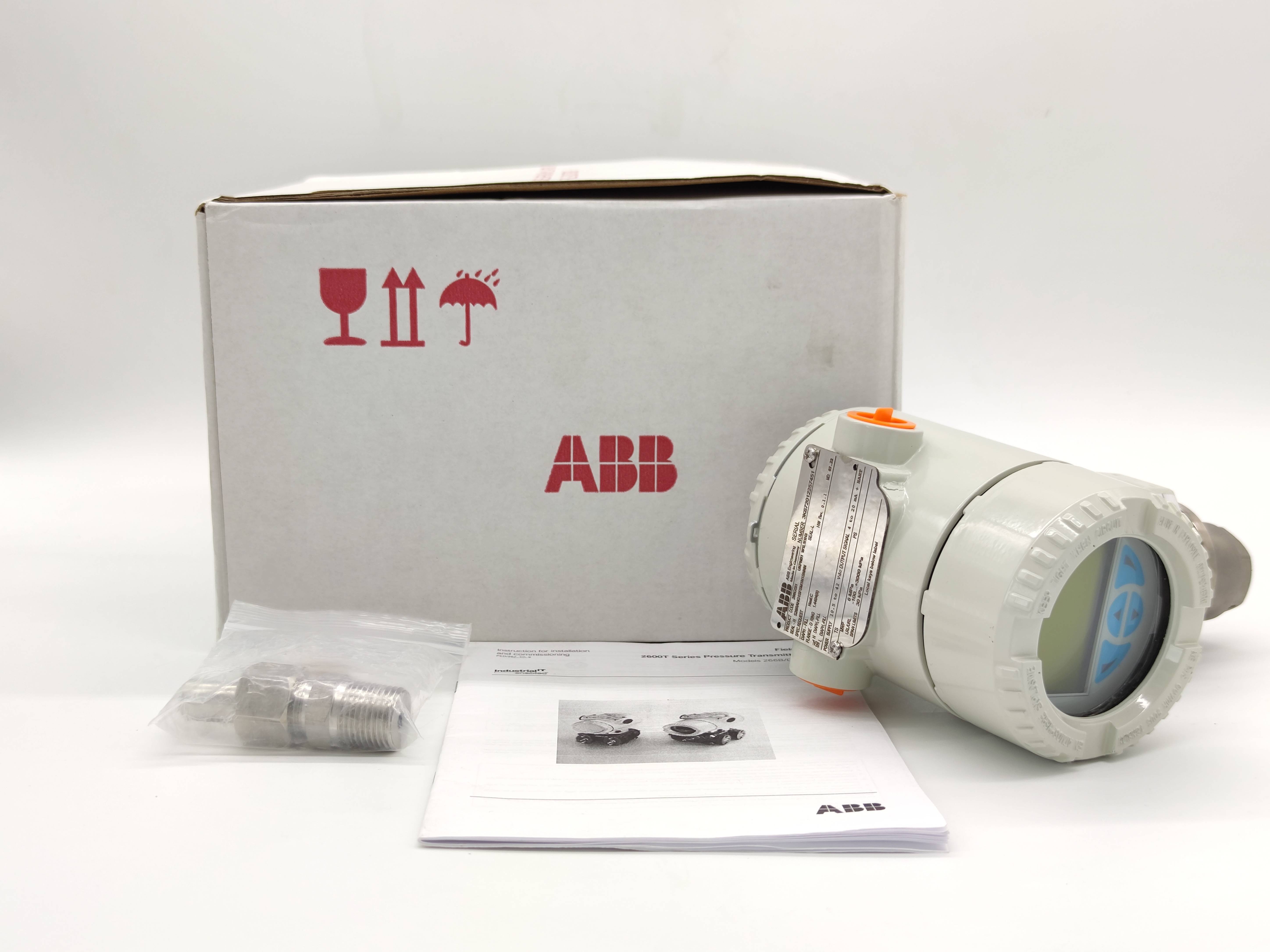 Intelligent ABB 2600T 266GSH Gauge Pressure Transmitter 4-20ma with Hart Communication