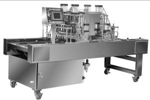 Quality PLC Controlled Cookie Dough Depositor , Industrial Dough Depositor Machine wholesale