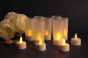 Quality LED Tealight with cups wholesale