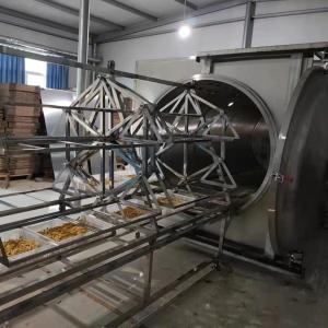 Quality 2450MHz Tropical Fruit Microwave Vacuum Dryer Industrial Tray Drying Oven wholesale