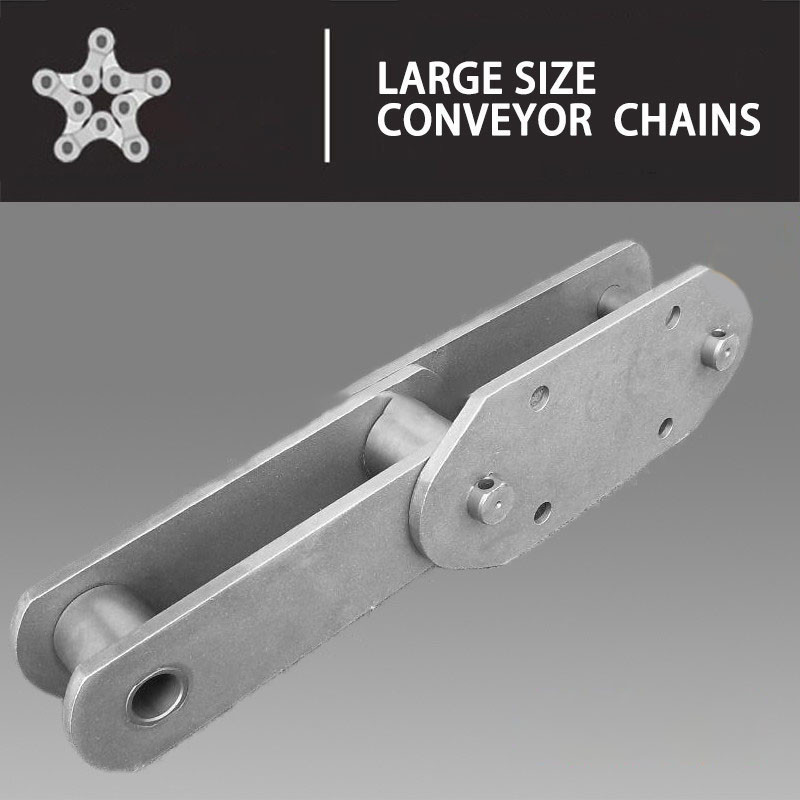 OEM Side Rollers Free Flow Conveyor Chain With Stainless Steel Material