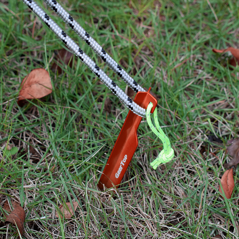 Ultralight 10g 5.9 In Aluminum Tent Stakes For Camping