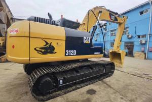 Quality 12T Used CAT / Caterpillar Excavator With Swinging Hydraulic System 312D wholesale