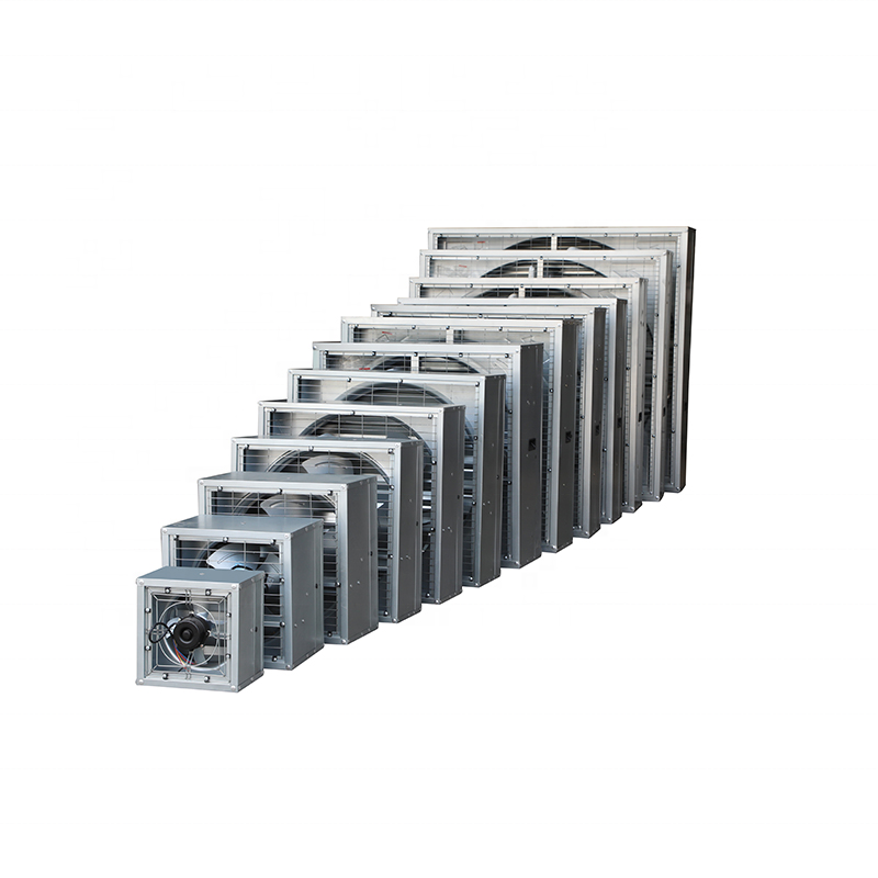 220/380V Axial Flow Fan for Exhaust Wall Mounted Ventilation Automation in Warehouse