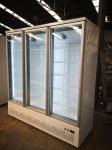 Air Cooling Commercial Upright Freezer / Upright Display Cooler R290 Refrigerant