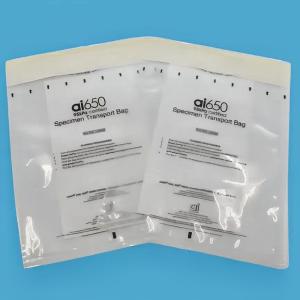 Quality Biohazard Specimen Bags 12x 7nch Pack Of 100 Clear Zipper Specimen Evidence Bags wholesale