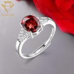 Copper Adjustable Silver Diamond Ring Jewelry Vintage Style
