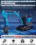 20kw Made Mini Excavator Long Lasting Performance For Sale