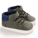 New fashion PU Leather soft sole Casual sport Outdoor toddler baby leather boots