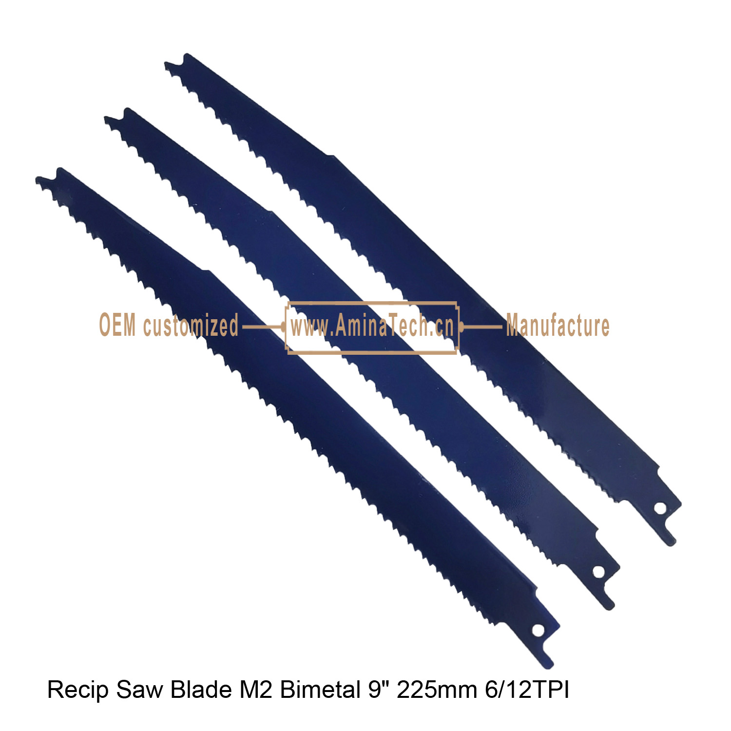 Recip Saw Blade M2 Bimetal 9" 225mm 6/12TPI ,Reciprocating ,power Tools