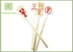 140mm Cute Wooden Coffee Stirrer Sticks Beverage Stirrers For Restaurant