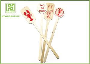 Quality 140mm Cute Wooden Coffee Stirrer Sticks Beverage Stirrers For Restaurant wholesale