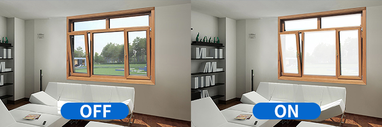 PDLC Film Smart Glass Window 110V Electric Switchable Privacy Film Magic Glass