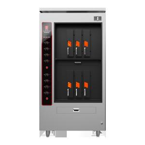 Quality Commercial Electric Fish Grill With Double-layer 6 Compartments 6 Fish At A Time BBQ Grill Oven Equipment wholesale