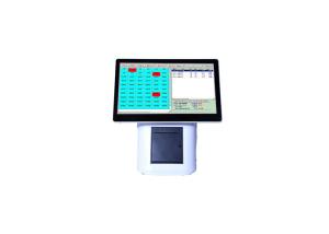 Quality Desktop Retail Cash Register Systems , POS All In One Touchscreen Computer Compact Size wholesale