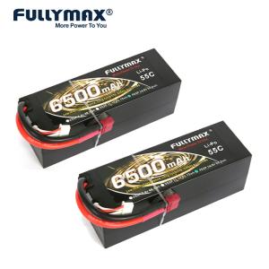 Quality 4S Lipo Battery 14.8v 55C 6500mAh Hobby Deans T Plug Rc Model Battery wholesale
