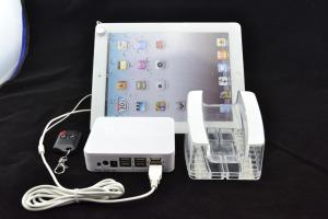 Quality COMER security worktop display tablet alarm acrylic display stand for retail stores wholesale