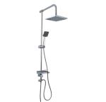 Steel Shower Panel Bathroom Faucet Sets , Shower Hardware Sets