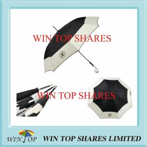 Quality Famous Advertisement Logo Umbrella with Crystal J Handle wholesale