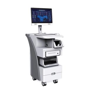 Quality Electric TFT Medical Mobile Workstation On Wheels Hospital wholesale